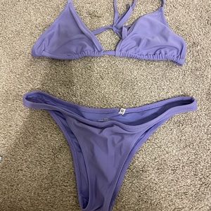 Aerie Purple Bikini Set